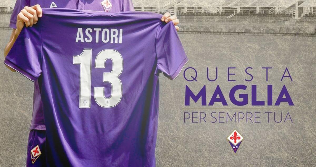 LA FIORENTINA RITIRA LA MAGLIA NUMERO 13 IN ONORE DI ASTORI - 
