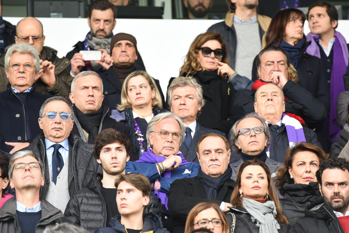 Patto di unità per la Fiorentina: A. Della Valle atteso domani a Firenze... - Firenze, stadio Artemio Franchi, 11.03.2018, Fiorentina-Benevento, Foto Fiorenzo Sernacchioli. Copyright Labaroviola.com Diego Della Valle, Andrea Della Valle, Antognoni