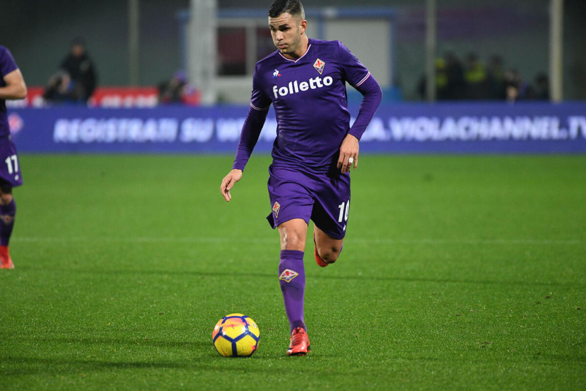 Eysseric: "Capitano esemplare, riposa in pace." - Firenze, stadio Artemio Franchi, 5.01.2018, Fiorentina-Inter, Foto Fiorenzo Sernacchioli. Copyright Labaroviola.com Eysseric