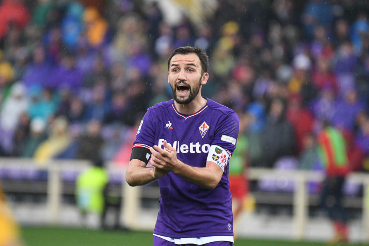 Badelj, riportata una lesione al collaterale destro - Firenze, stadio Artemio Franchi, 11.03.2018, Fiorentina-Benevento, Foto Fiorenzo Sernacchioli. Copyright Labaroviola.com Badelj