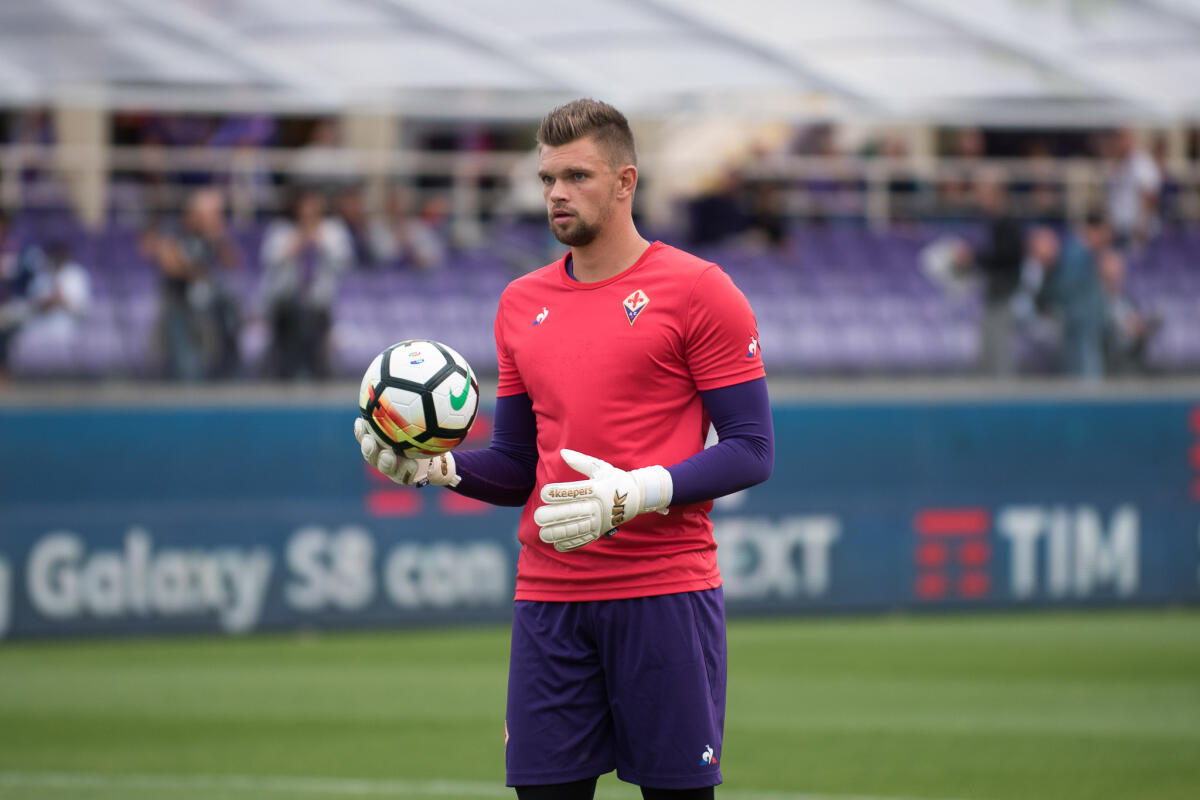 Retromarcia Dragowski: "Non volevo fare polemica nei confronti del mio club." - Firenze, stadio Artemio Franchi, 16.09.2017, Fiorentina-Bologna, Foto Fiorenzo Sernacchioli. Copyright Labaroviola.com Dragowski