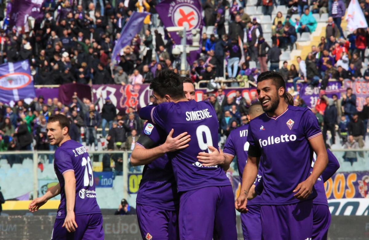 Lampo di Simeone in avvio e la Fiorentina è avanti 1-0 sul Crotone. La cronaca della prima frazione... - 