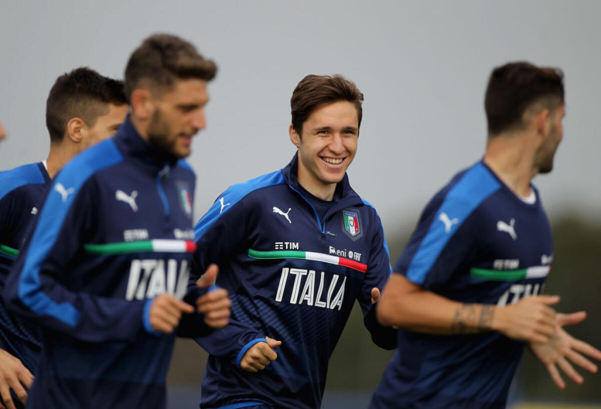 Formazioni ufficiali anti Argentina, Chiesa titolare accanto a Immobile e Insigne - 