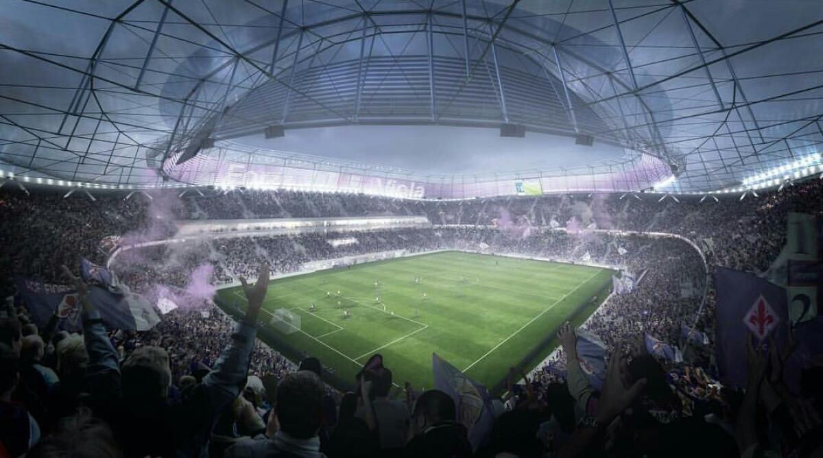 "Davide Astori Stadium" nome nuovo stadio della Fiorentina? Raccolte 20 mila firme - Foto nuovo stadio