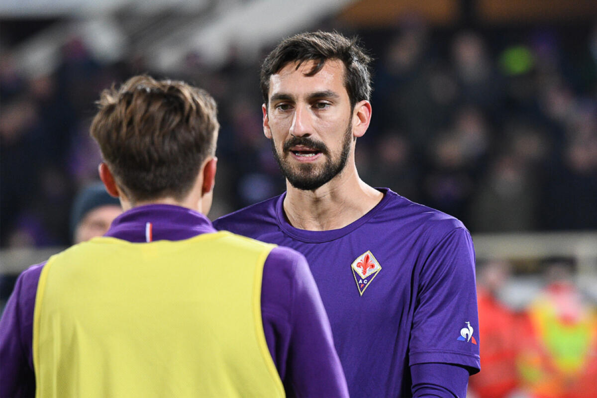 Proc. Astori: "Non ci credo ancora. Avrebbe chiuso la carriera alla Fiorentina" - Firenze, stadio Artemio Franchi, 9.02.2018, Fiorentina-Juventus, Foto Fiorenzo Sernacchioli. Copyright Labaroviola.com