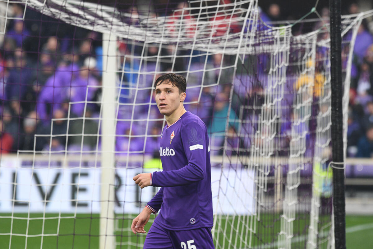 Calciomercato.com: Della Valle dice no, rifiutata un'altra offerta per Federico Chiesa - Firenze, stadio Artemio Franchi, 11.03.2018, Fiorentina-Benevento, Foto Fiorenzo Sernacchioli. Copyright Labaroviola.com Chiesa