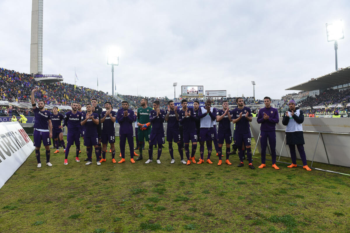 Onore a Davide: una domenica che entra nella storia della Fiorentina - Firenze, stadio Artemio Franchi, 11.03.2018 Fiorentina-Benevento, Foto Fiorenzo Sernacchioli. Copyright Labaroviola.com