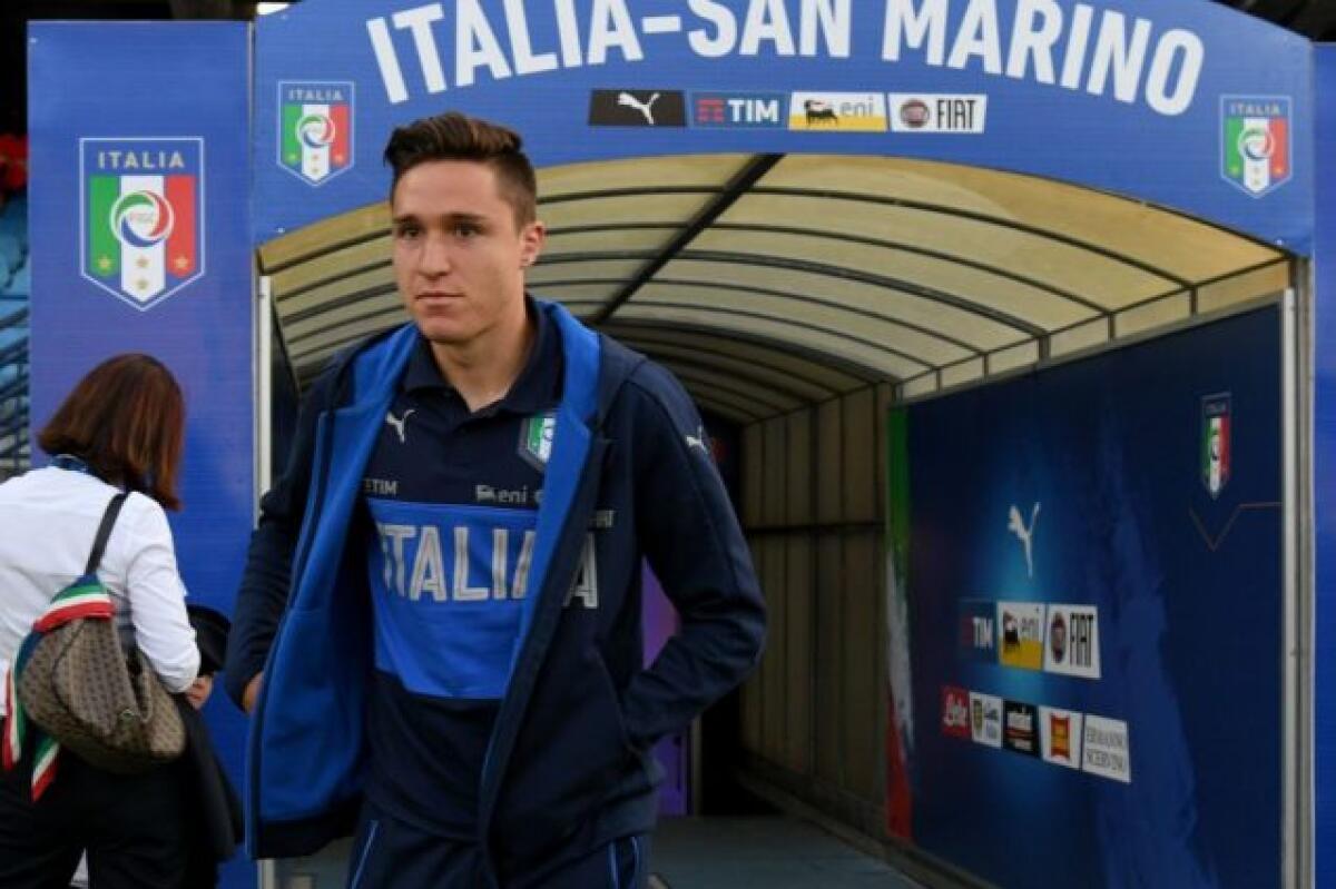 Federico Chiesa ha scelto la maglia numero 25 anche in Nazionale - 