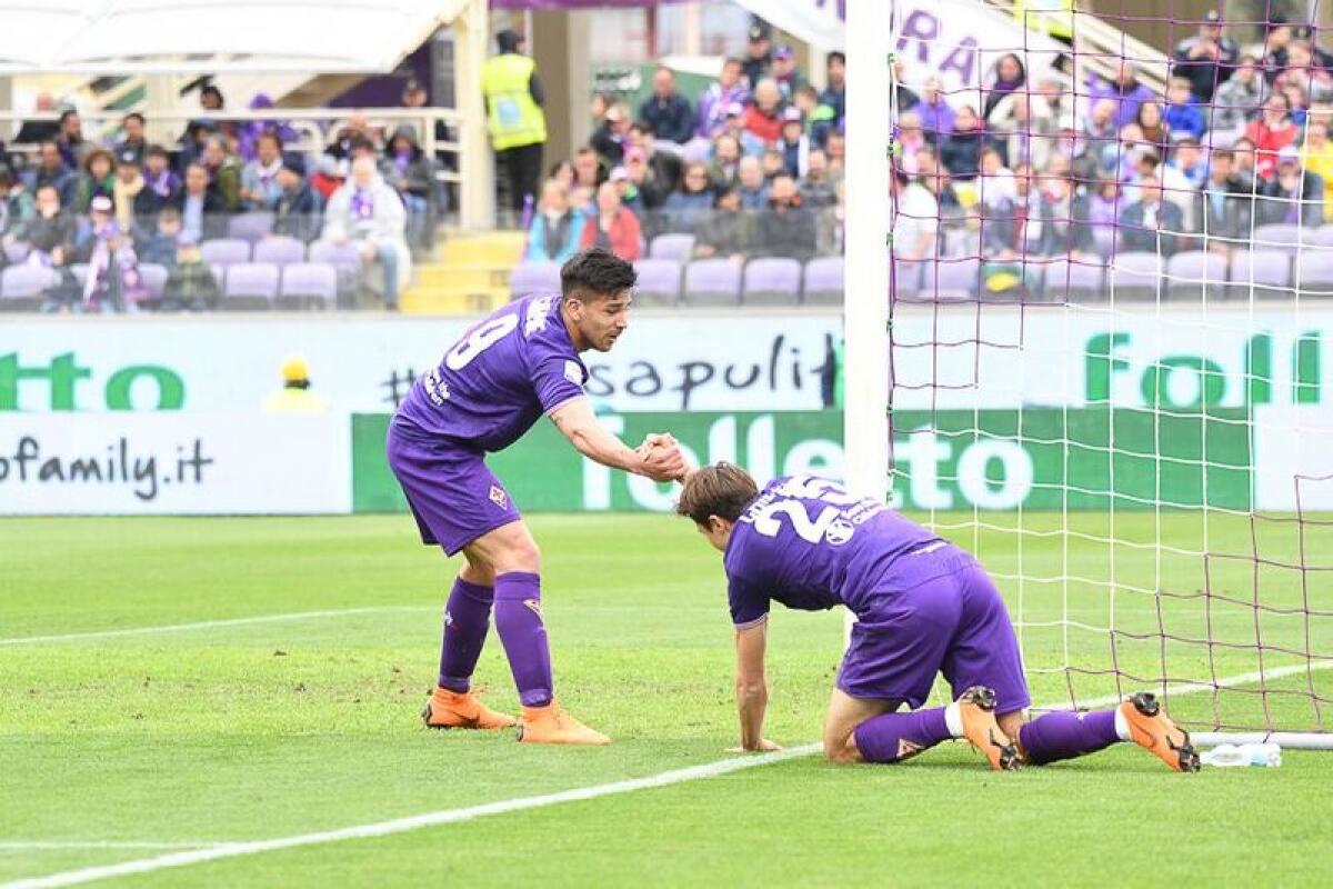 Corriere fiorentino: SPAL indigesta a pranzo, la Fiorentina torna sprecona. Occasione persa... - Firenze, stadio Artemio Franchi, 15.04.2018, Fiorentina-Spal, Foto Fiorenzo Sernacchioli. Copyright Labaroviola.com