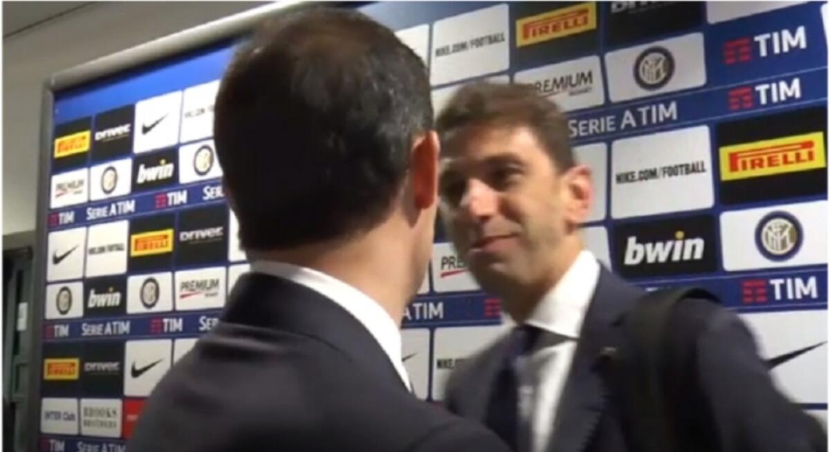 VIDEO, Allegri a Tagliavento: "È andato bene Orsato" la risposta "Promosso" - 