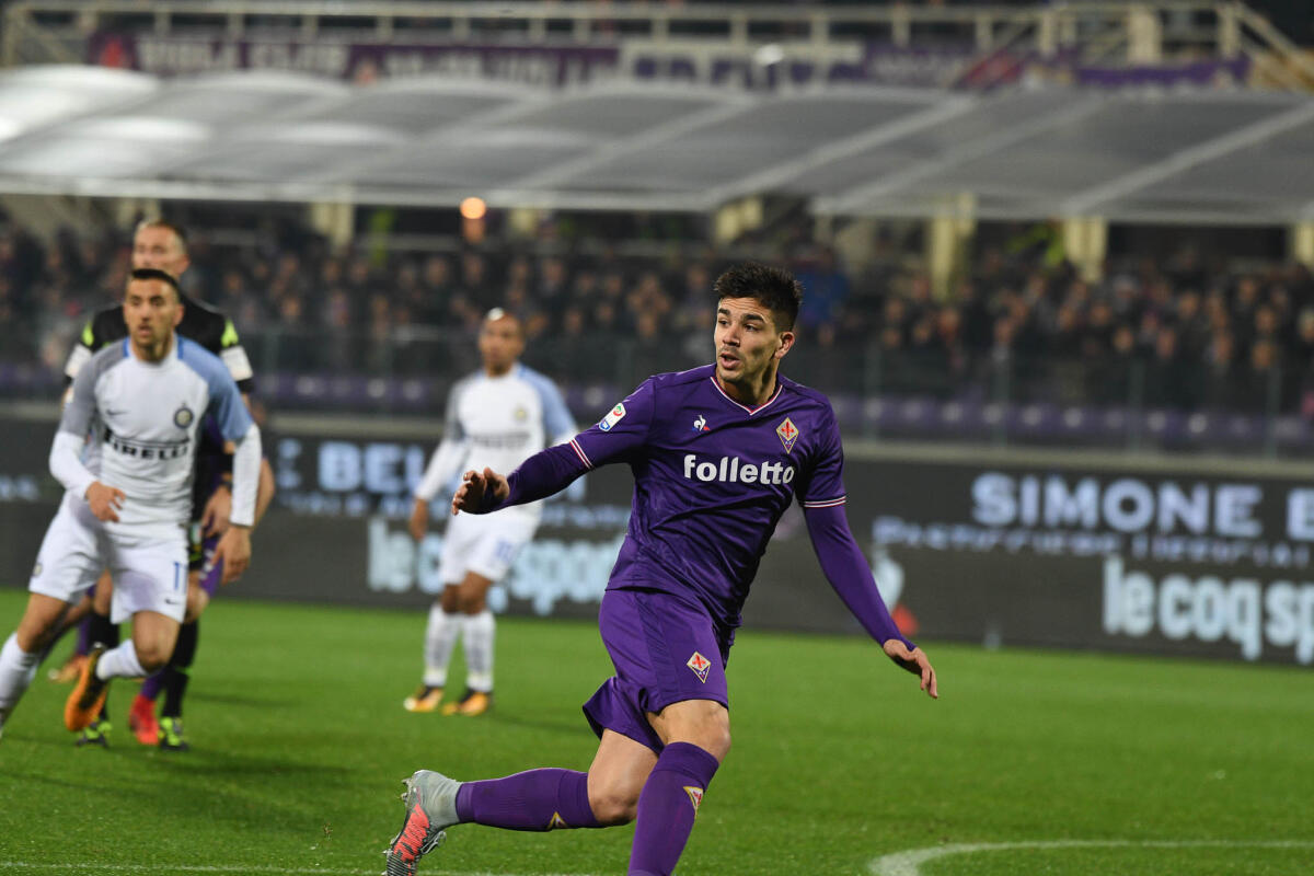 Simeone a dieci gol, e adesso spunta una scommessa segreta con Pioli... - Firenze, stadio Artemio Franchi, 5.01.2018, Fiorentina-Inter, Foto Fiorenzo Sernacchioli. Copyright Labaroviola.com Simeone