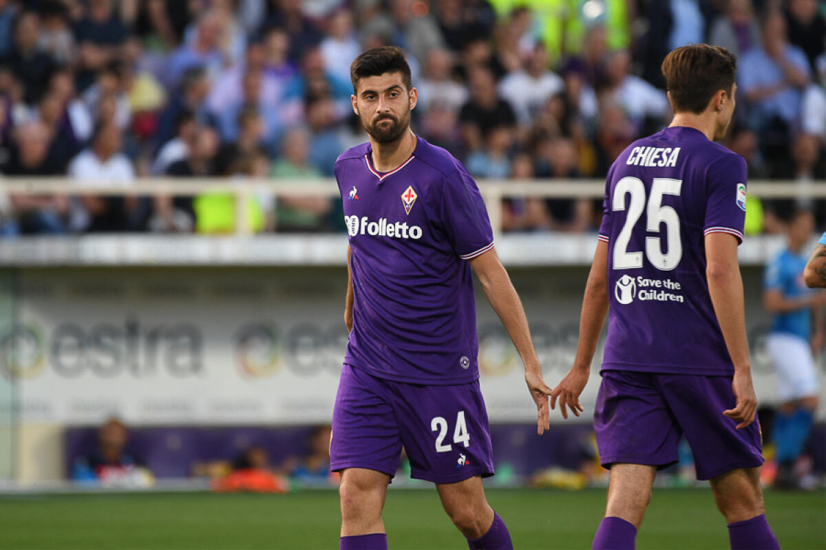 Benassi! Fiorentina avanti a Genoa assist del Cholito - Firenze, stadio Artemio Franchi, 29.04.2018, Fiorentina-Napoli, Foto Fiorenzo Sernacchioli. Copyright Labaroviola.com, Benassi