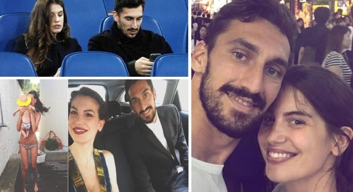 Lady Astori, Francesca Fioretti, fa visita alla Fiorentina al centro sportivo intitolato a Davide - 