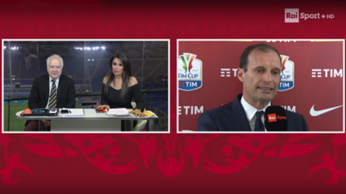 VIDEO: Furia Allegri contro Sconcerti: "Io sono lucido, voi no. Vi aspetto tutti" - 