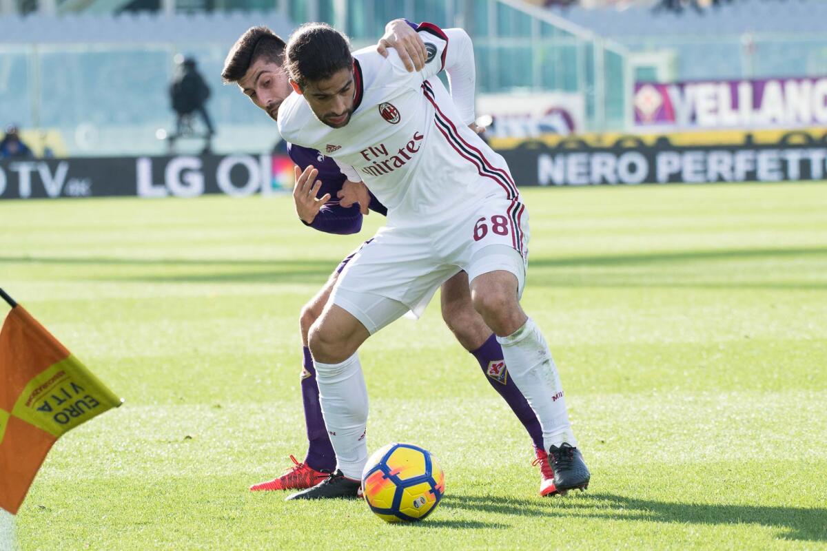 Milan: Suso e Bonaventura hanno chiesto la cessione? - Firenze, stadio Artemio Franchi, 30.12.2017, Fiorentina-Milan, Foto Fiorenzo Sernacchioli. Copyright Labaroviola.com Suso, Benassi