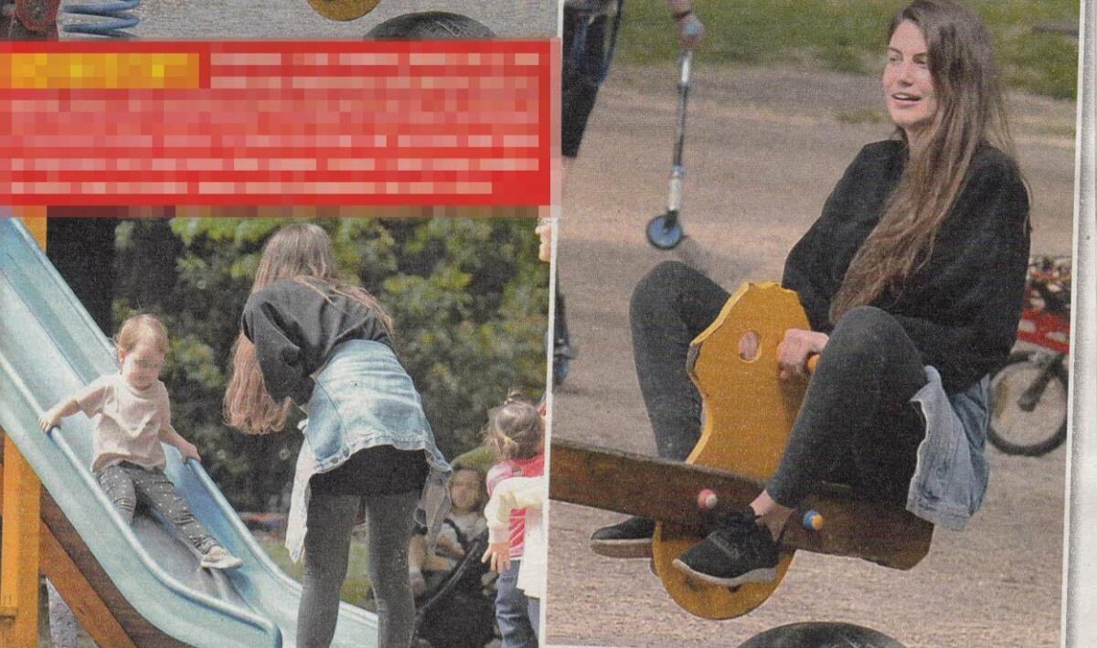 Francesca Fioretti torna a sorridere con la piccola Vittoria in un parco milanese - 