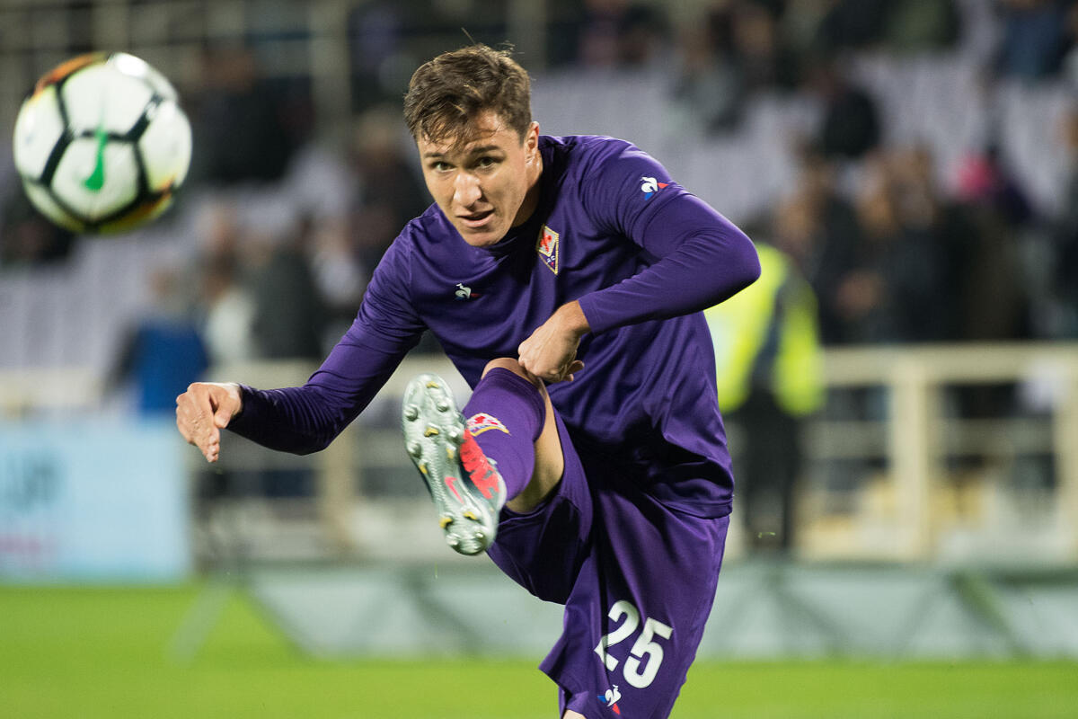 La Roma offre alla Fiorentina 40 milioni più El Shaarawy per Chiesa. No viola - Firenze, stadio Artemio Franchi, 25.10.2017, Fiorentina-Torino, Foto Fiorenzo Sernacchioli. Copyright Labaroviola.com Chiesa