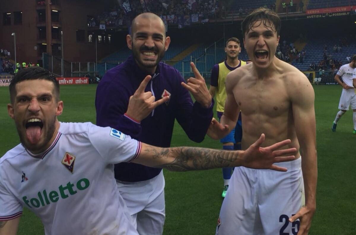 Chiesa: "Che cuore, che squadra, sempre lottando e vincendo per te" - 