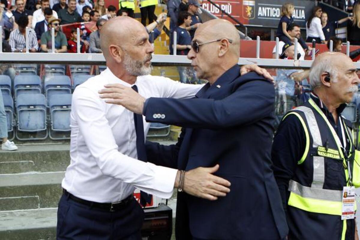 Ballardini: "Giocato con qualità con una grande Fiorentina. Felici per Rossi, se lo merita. Il rosso di Pandev.." - 