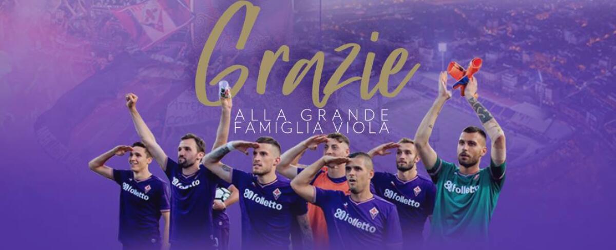 VIDEO: "Grazie alla grande famiglia viola". Il video ufficiale per ringraziare tifosi e giocatori - 