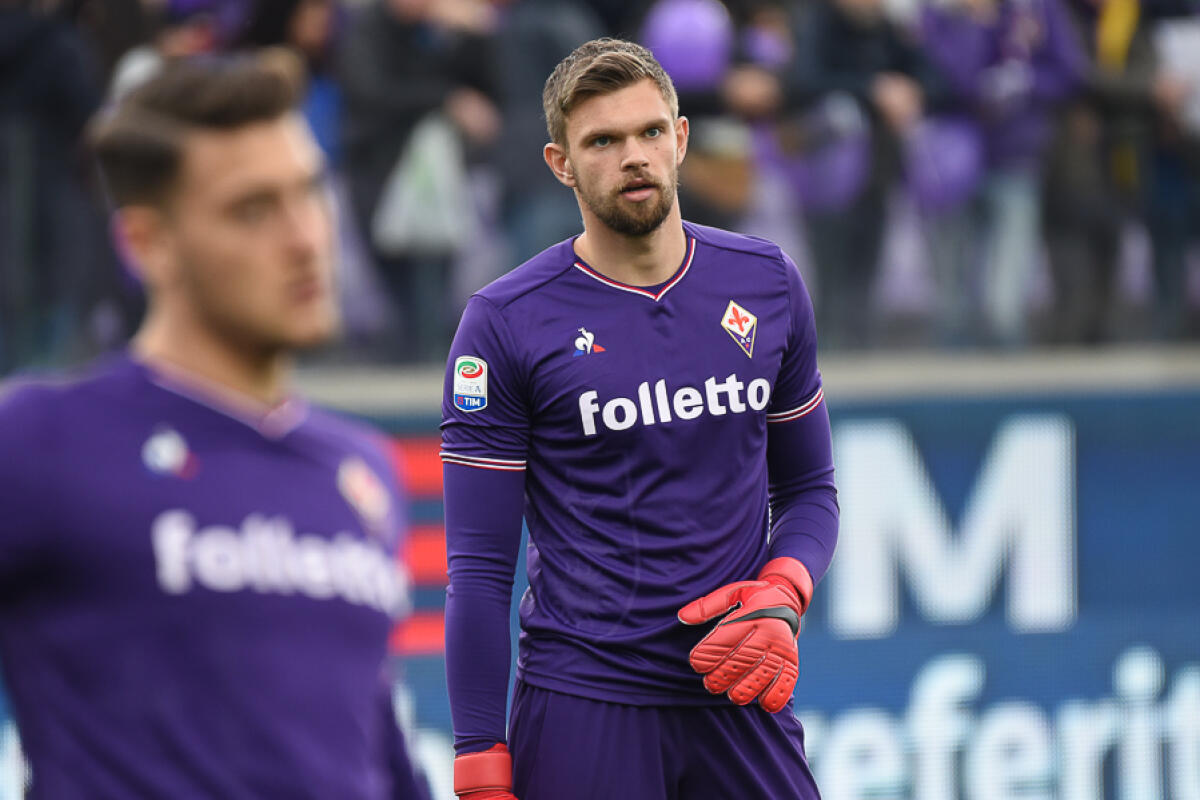 DRAGOWSKI CHE DISASTRO! I TIFOSI LO VOLEVANO TITOLARE, ORA LONTANO DA FIRENZE. SPORTIELLO SI O NO? - Firenze, stadio Artemio Franchi, 11.03.2018 Fiorentina-Benevento, Foto Fiorenzo Sernacchioli. Copyright Labaroviola.com Dragowski