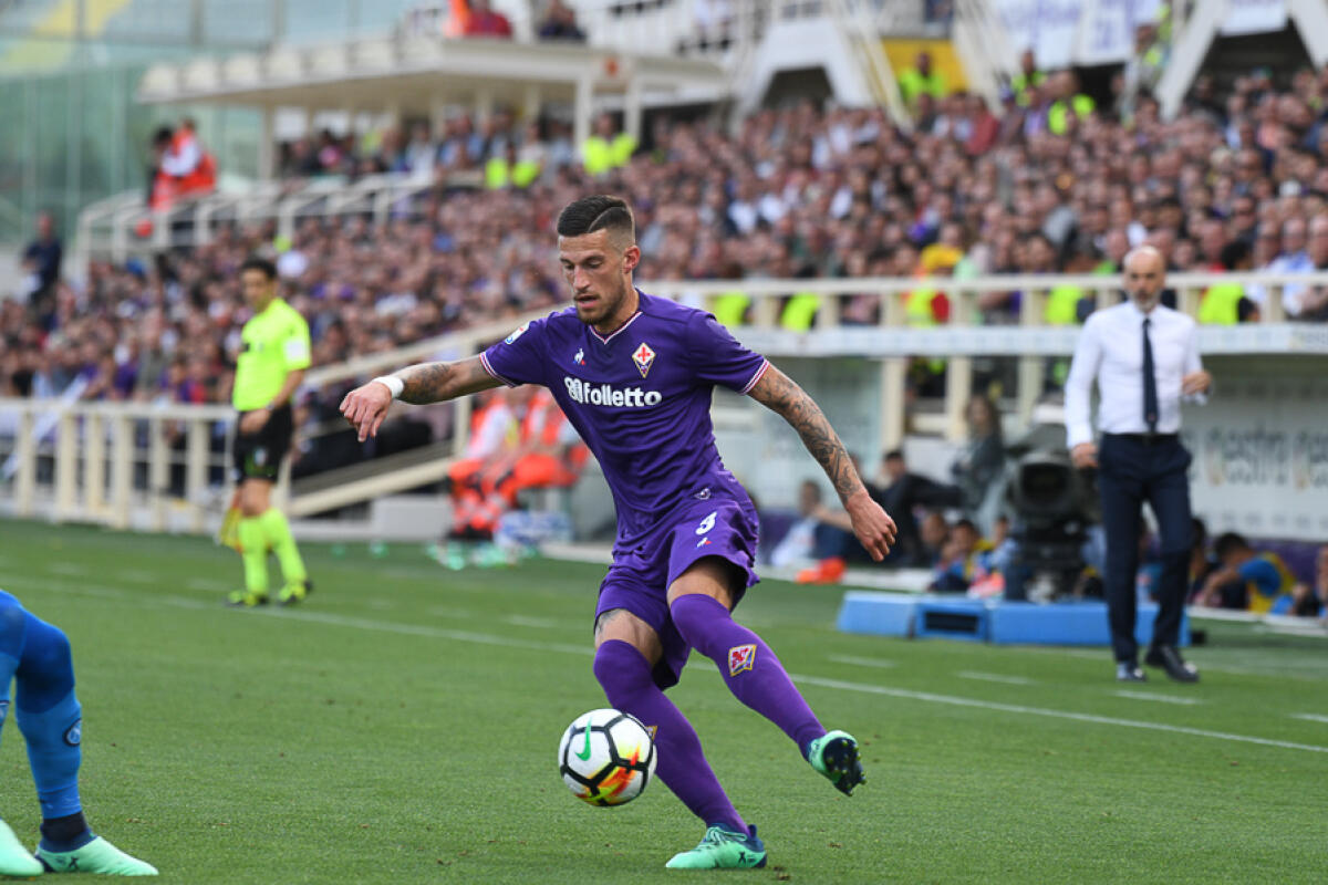 Ag. Biraghi e Laurinì: "Sento sempre Milan e Napoli, possono andar via. Con 20 milioni..." - Firenze, stadio Artemio Franchi, 29.04.2018, Fiorentina-Napoli, Foto Fiorenzo Sernacchioli. Copyright Labaroviola.com, Biraghi