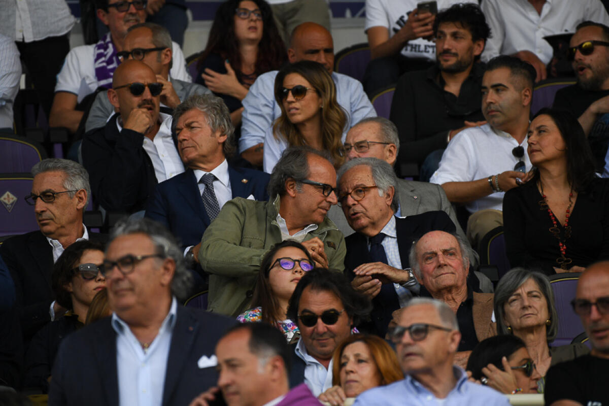 Della Valle: “Messo primo mattone del nuovo ciclo. Futuro sarà positivo e avremo soddisfazioni” - Firenze, stadio Artemio Franchi, 29.04.2018, Fiorentina-Napoli, Foto Fiorenzo Sernacchioli. Copyright Labaroviola.com, Andrea Della Valle