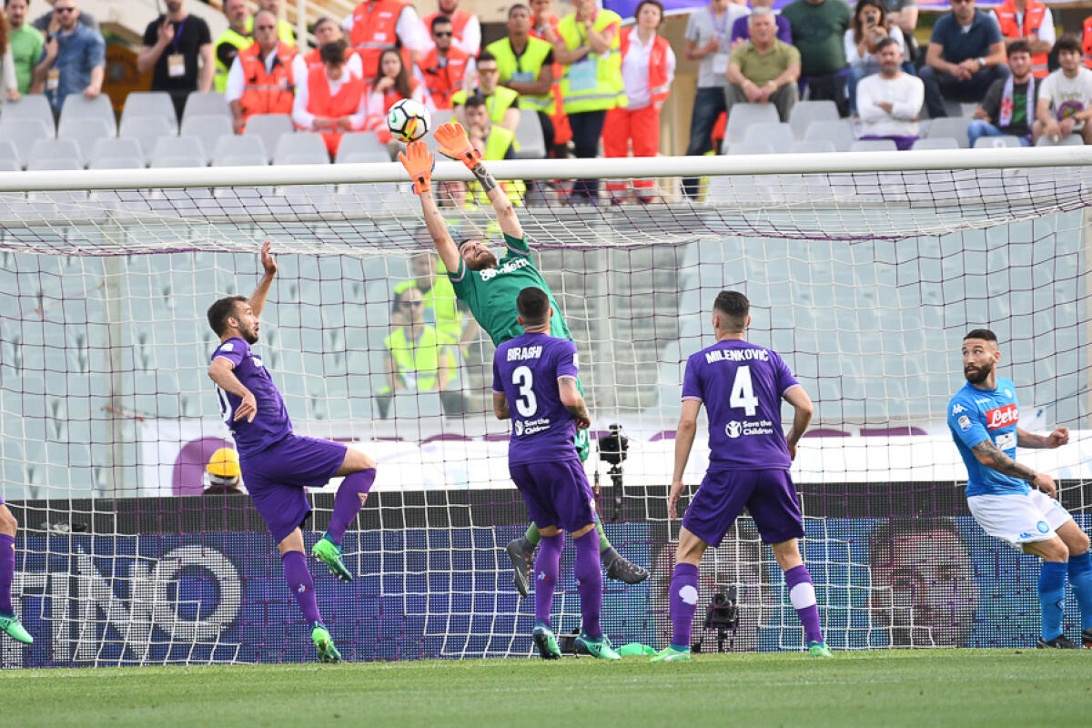 Riscatti: Pezzella una formalità, Sportiello la decisione dopo il CDA. La data… - Firenze, stadio Artemio Franchi, 29.04.2018, Fiorentina-Napoli, Foto Fiorenzo Sernacchioli. Copyright Labaroviola.com, Sportiello