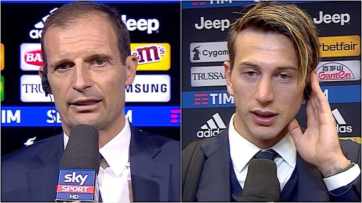 Allegri: "Quando Bernardeschi è arrivato dalla Fiorentina faceva gli stop al contrario" - 