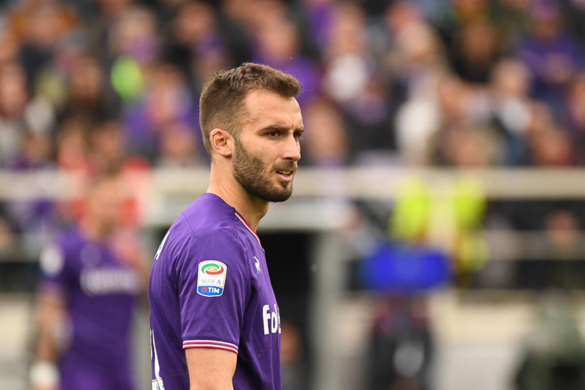 Pezzella saluta il Betis: "Io, un granello di sabbia nella vostra storia, grazie di tutto" - Firenze, stadio Artemio Franchi, 15.04.2018, Fiorentina-Spal, Foto Fiorenzo Sernacchioli. Copyright Labaroviola.com, Pezzella