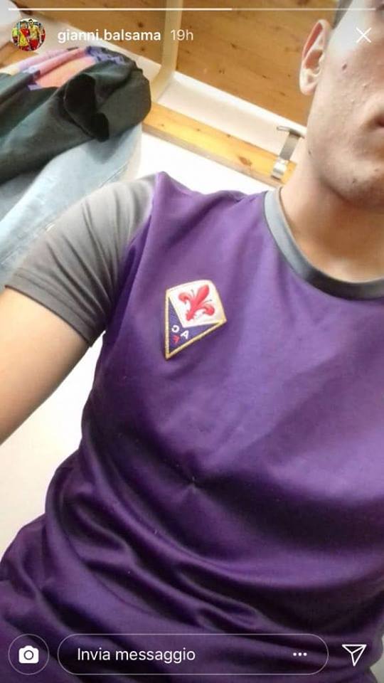 FOTO: Il nuovo arrivo Balsamà si allena con la Fiorentina
