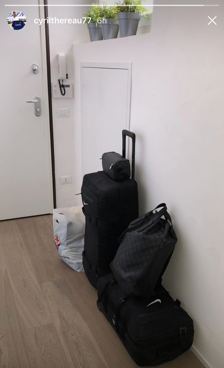 (FOTO) Thereau su Instagram con le valige pronte: addio o arrivederci?