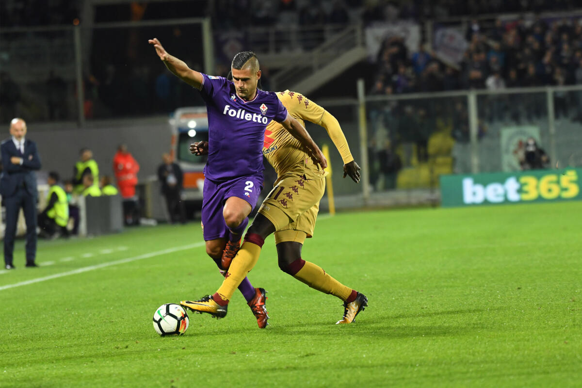 Gazzetta, Laurini ai saluti, alla Fiorentina 2 milioni di euro - Firenze, stadio Artemio Franchi, 25.10.2017, Fiorentina-Torino, Foto Fiorenzo Sernacchioli. Copyright Labaroviola.com Laurini