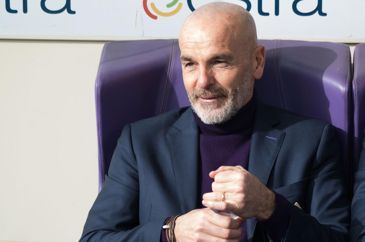 Pioli: "Vorrei avere ancora Chiesa perchè l'obiettivo è migliorare la squadra" - Firenze, stadio Artemio Franchi, 30.12.2017, Fiorentina-Milan, Foto Fiorenzo Sernacchioli. Copyright Labaroviola.com Stefano Pioli