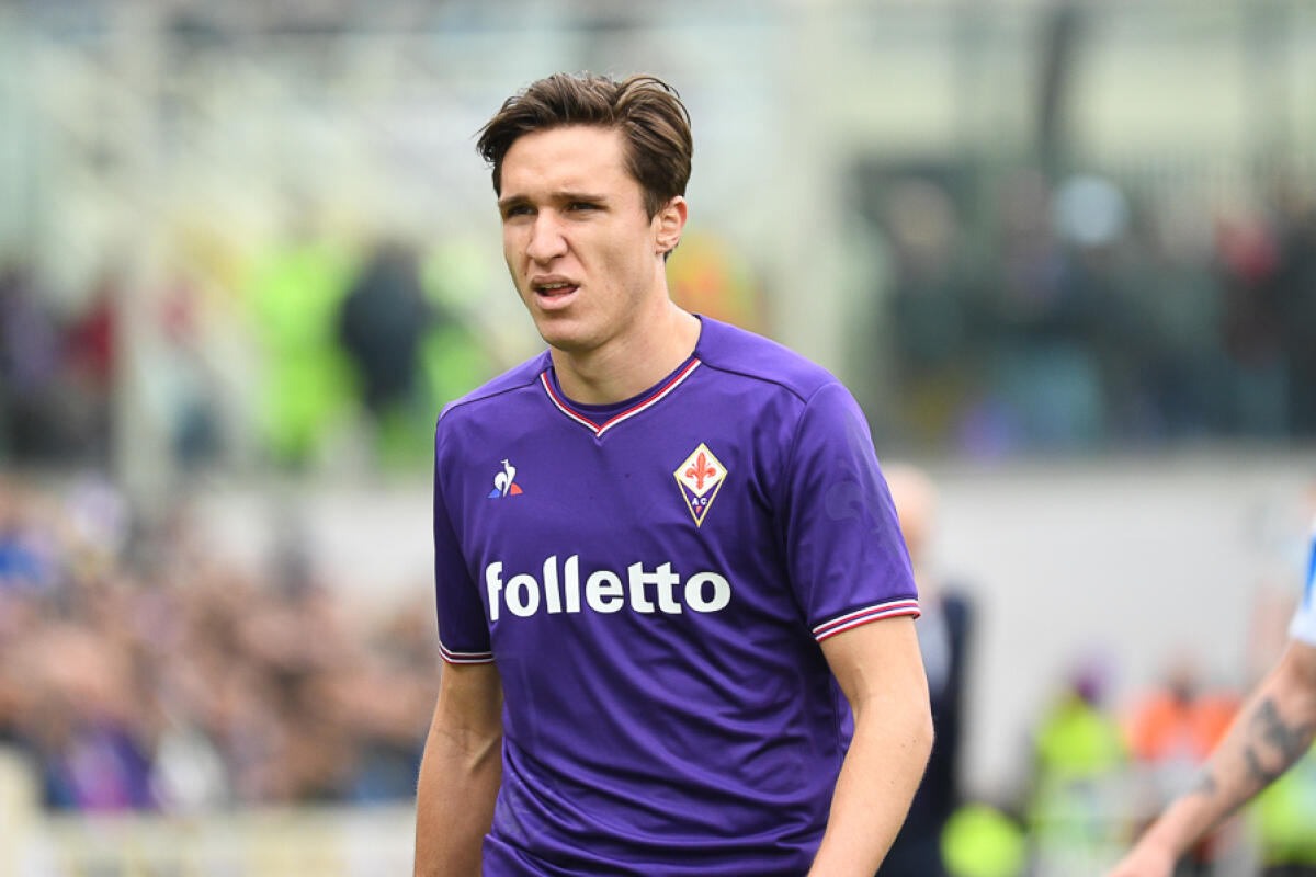 Gazzetta, la Fiorentina rinnova ed adegua il contratto a Chiesa - Firenze, stadio Artemio Franchi, 15.04.2018, Fiorentina-Spal, Foto Fiorenzo Sernacchioli. Copyright Labaroviola.com, Chiesa