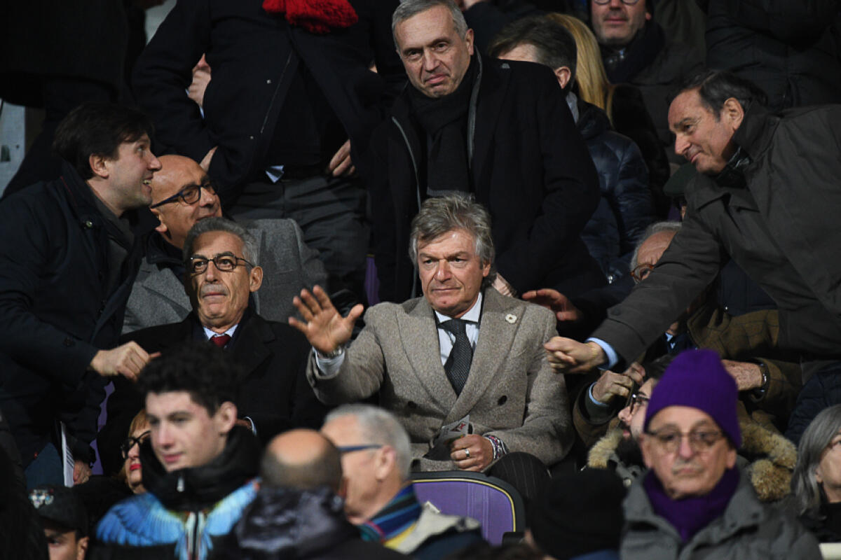 Antognoni scherza: "Guardiola in viola? Non siamo così forti, siamo giovani e puntiamo all'Europa League" - Firenze, stadio Artemio Franchi, 9.02.2018, Fiorentina-Juventus, Foto Fiorenzo Sernacchioli. Copyright Labaroviola.com