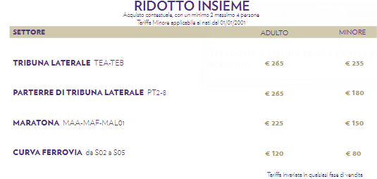 Campagna abbonamenti ufficialmente al via oggi. Ecco i prezzi e le info