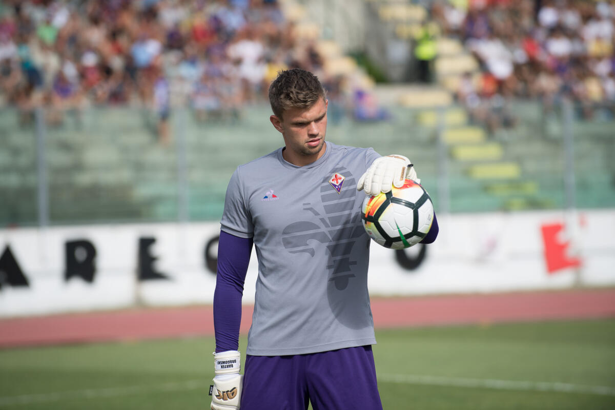 Bye bye Dragowski: il portiere verso l'Espanyol, ma prima Corvino vuole un vice Lafont - Viareggio, Stadio dei Pini, 13.08.2017, Fiorentina-Parma, Foto Fiorenzo Sernacchioli. Copyright Labaroviola.com Dragowski