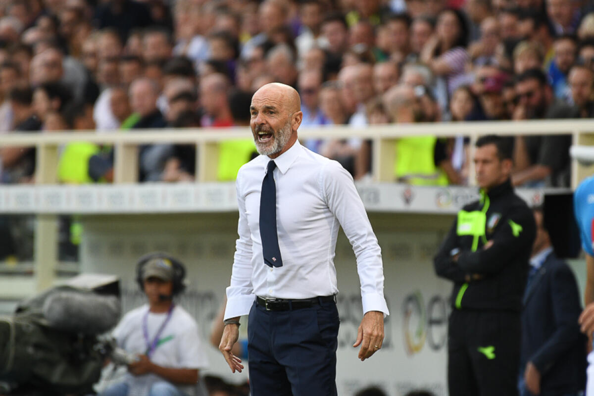 Pioli: "Abbiamo seguito Norgaard che è un mediano. Mi piacerebbe allenare Gerson, tranquillo sui big" - Firenze, stadio Artemio Franchi, 29.04.2018, Fiorentina-Napoli, Foto Fiorenzo Sernacchioli. Copyright Labaroviola.com, Pioli