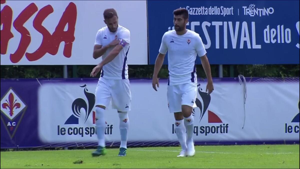 Fiorentina-Venezia 0-0 fine primo tempo - 