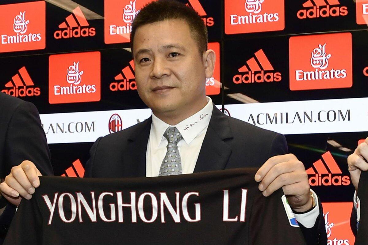 Yonghong Li indagato per falso in bilancio dalla procura di Milano - 