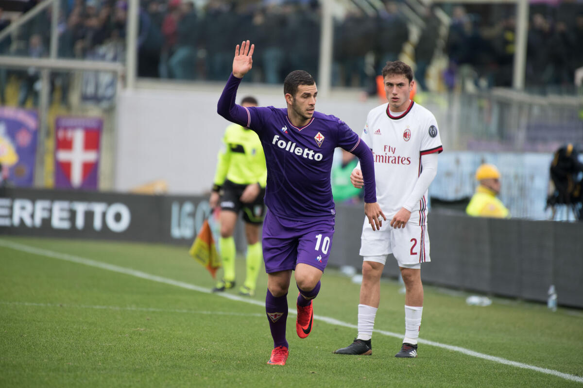 Il Saint-Etienne (ri)vuole Eysseric. Tutte le possibilità sull'offerta francese... - Firenze, stadio Artemio Franchi, 30.12.2017, Fiorentina-Milan, Foto Fiorenzo Sernacchioli. Copyright Labaroviola.com Eysseric