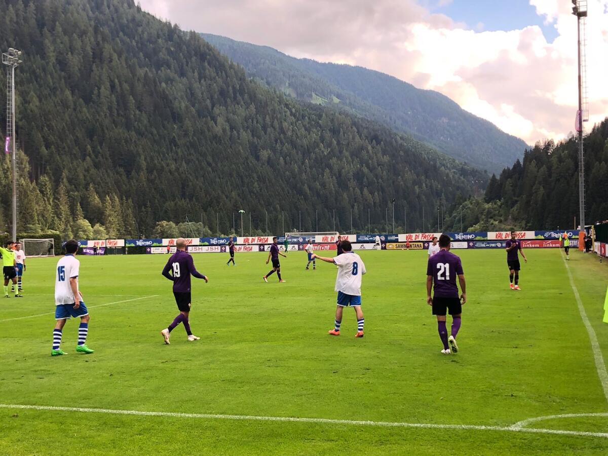 La Fiorentina vince 10-0 contro il Val di Fassa. Poker per Simeone, bene il giovane Montiel - 