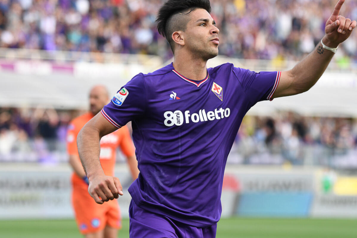 Repubblica, L'Atletico Madrid offre 40 milioni per Simeone, no della Fiorentina. Intanto Maxi Olivera e Cristoforo... - Firenze, stadio Artemio Franchi, 29.04.2018, Fiorentina-Napoli, Foto Fiorenzo Sernacchioli. Copyright Labaroviola.com, Simeone