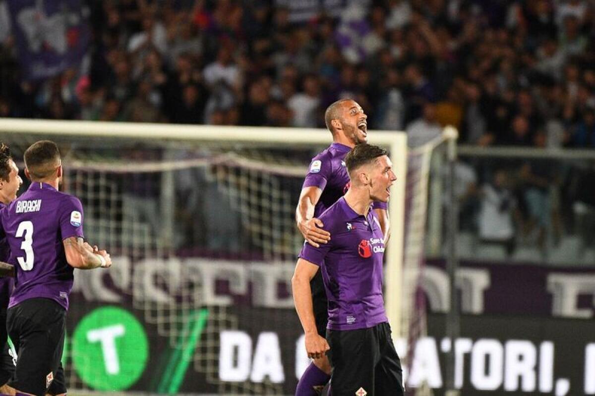 Fiorentina buona la prima: 6-1 al Chievo "a ritmo di samba". Che goal Milenkovic! Benassi doppietta. - Firenze, stadio Artemio Franchi, 26.08.2018, Fiorentina-Chievo, Foto Fiorenzo Sernacchioli. Copyright Labaroviola.com, Milenkovic