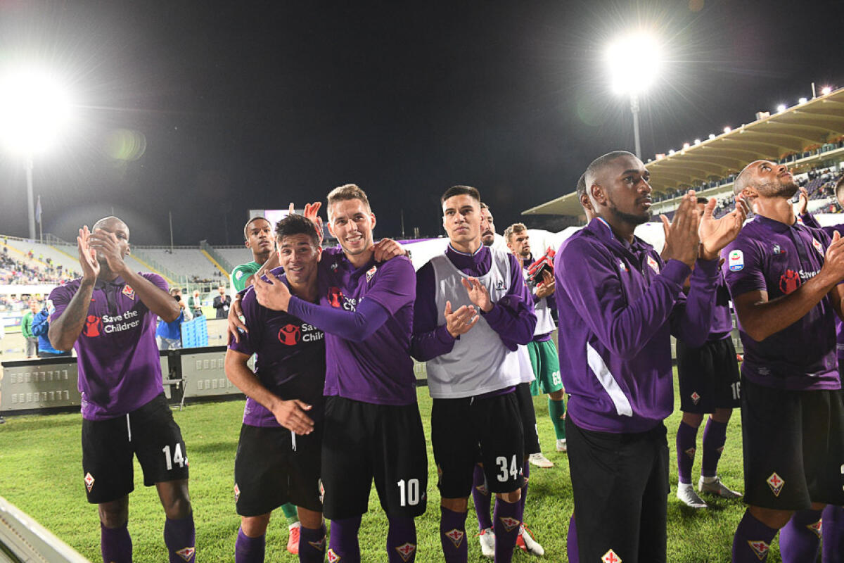 Gazzetta, Fiorentina 6 bellissima, con questi motivi puoi sognare l'Europa - Firenze, stadio Artemio Franchi, 26.08.2018, Fiorentina-Chievo, Foto Fiorenzo Sernacchioli. Copyright Labaroviola.com, Pjaca Simeone