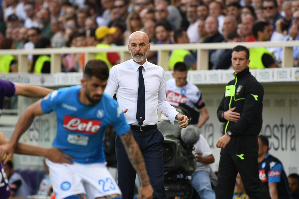 Non c’è due senza tre, viola al San Paolo per cercare l’impresa: i numeri e le curiosità della sfida - Firenze, stadio Artemio Franchi, 29.04.2018, Fiorentina-Napoli, Foto Fiorenzo Sernacchioli. Copyright Labaroviola.com, Pioli