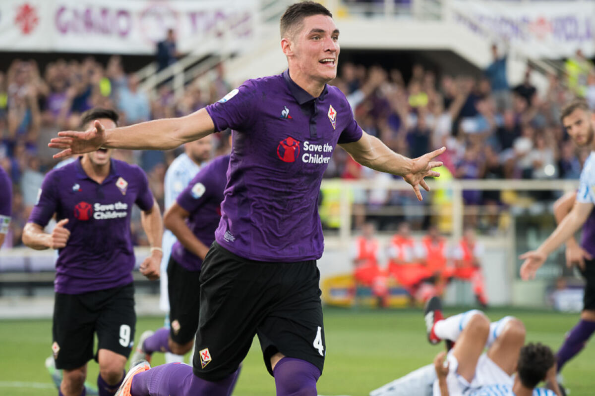 Milenkovic: "Io uomo mercato? Non ci penso, contento di vestire la maglia viola. Sul rinnovo..." - Firenze, stadio Artemio Franchi, 22.09.2018, Fiorentina-Spal, Foto Fiorenzo Sernacchioli. Copyright Labaroviola.com, Milenkovic