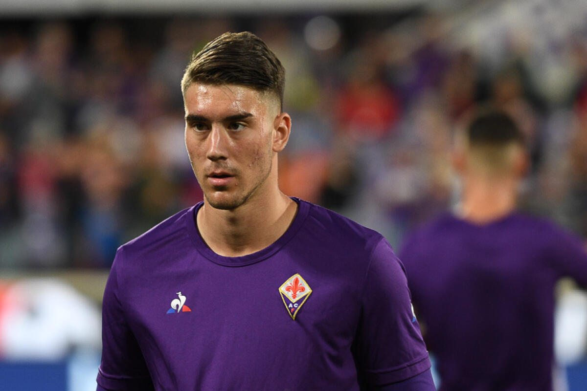 Fiorentina primavera a valanga: 0-4 al Chievo. Doppietta Vlahovic e goal anche di Montiel - Firenze, stadio Artemio Franchi, 26.08.2018, Fiorentina-Chievo, Foto Fiorenzo Sernacchioli. Copyright Labaroviola.com, Vlahovic