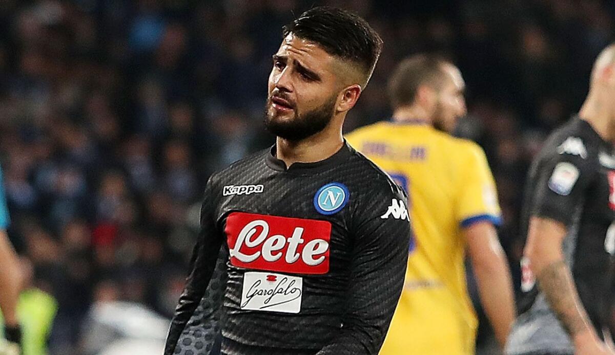 Insigne porta in vantaggio il Napoli al 80’, sfortunato Pezzella - 